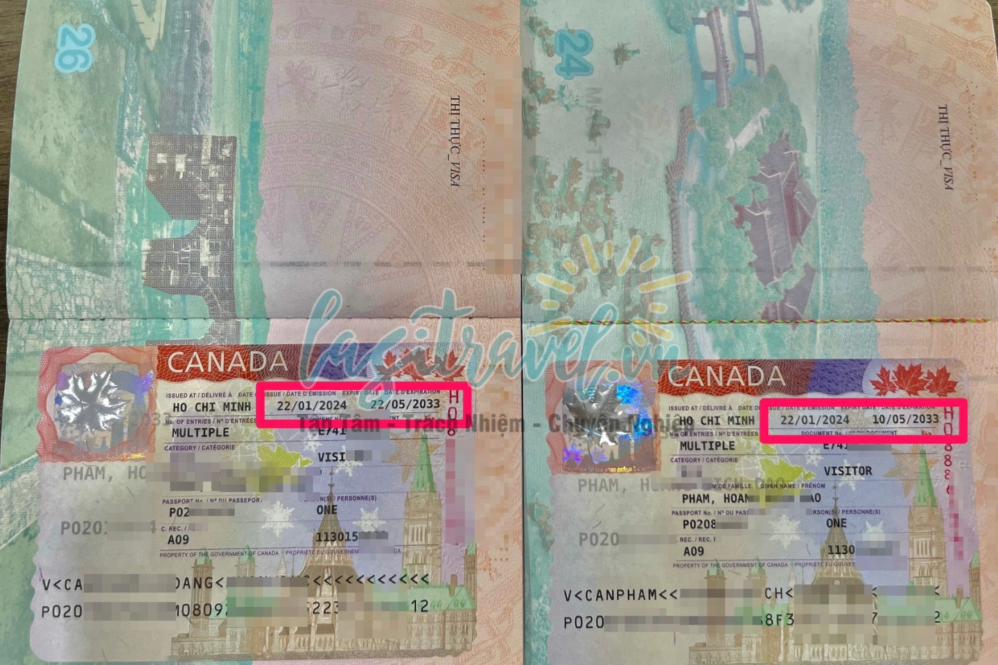 Chúc mừng Visa Canada của anh Long và anh Tuấn đã cập bến 