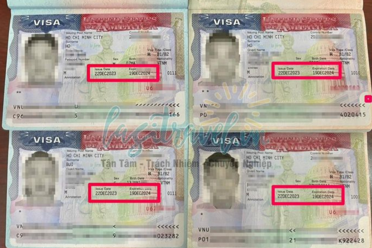 Chúc mừng chị Linh, anh Hoà, anh Ngọc, anh Tuấn đã thành công đậu Visa Mỹ