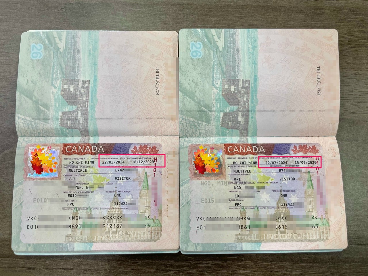 CHÚC MỪNG QUÝ KHÁCH HÀNG THÂN THIẾT ĐÃ ĐẬU VISA CANADA