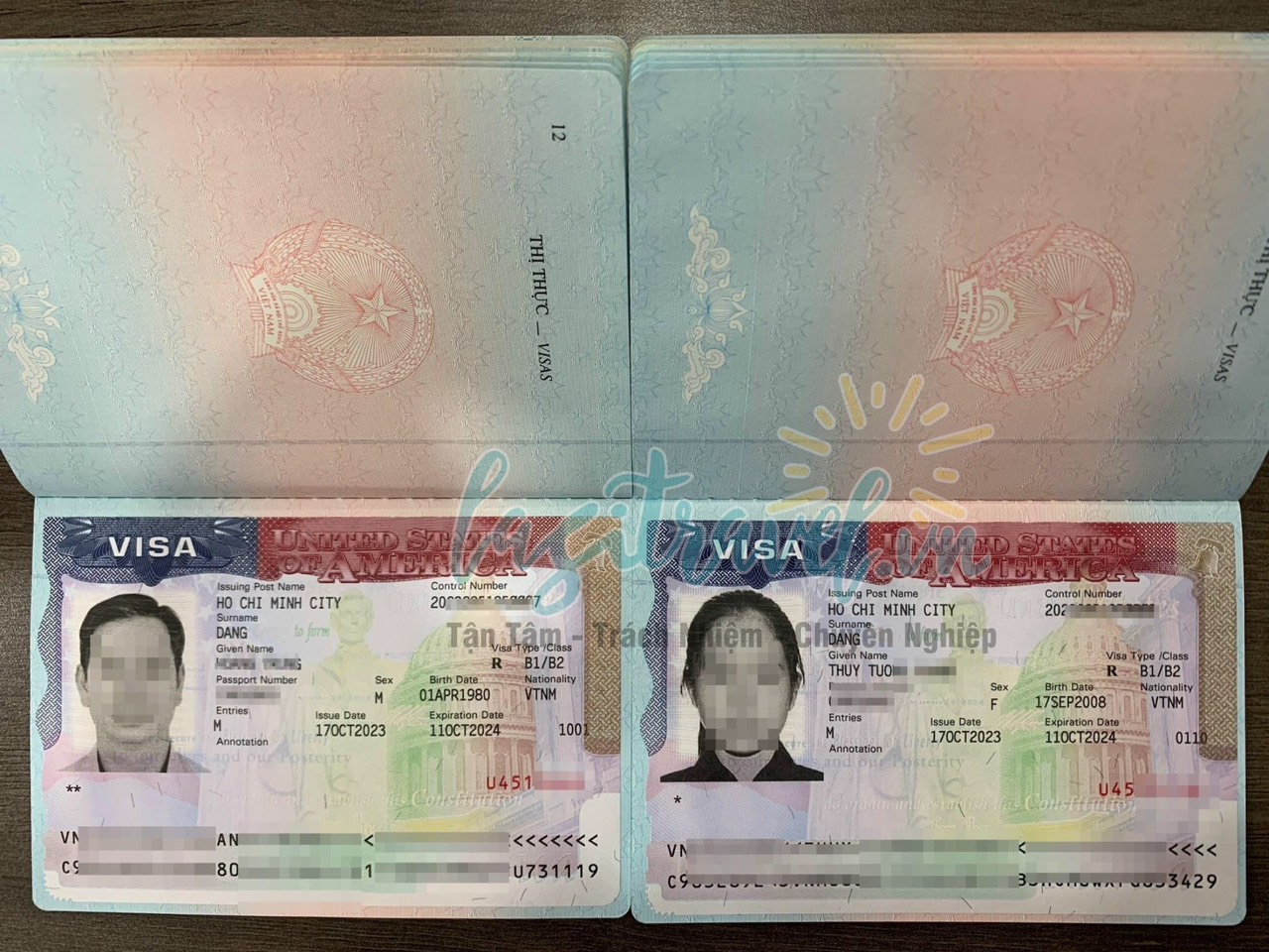 Gia hạn Visa Mỹ: Chúc mừng 2 khách hàng đã gia hạn visa Mỹ