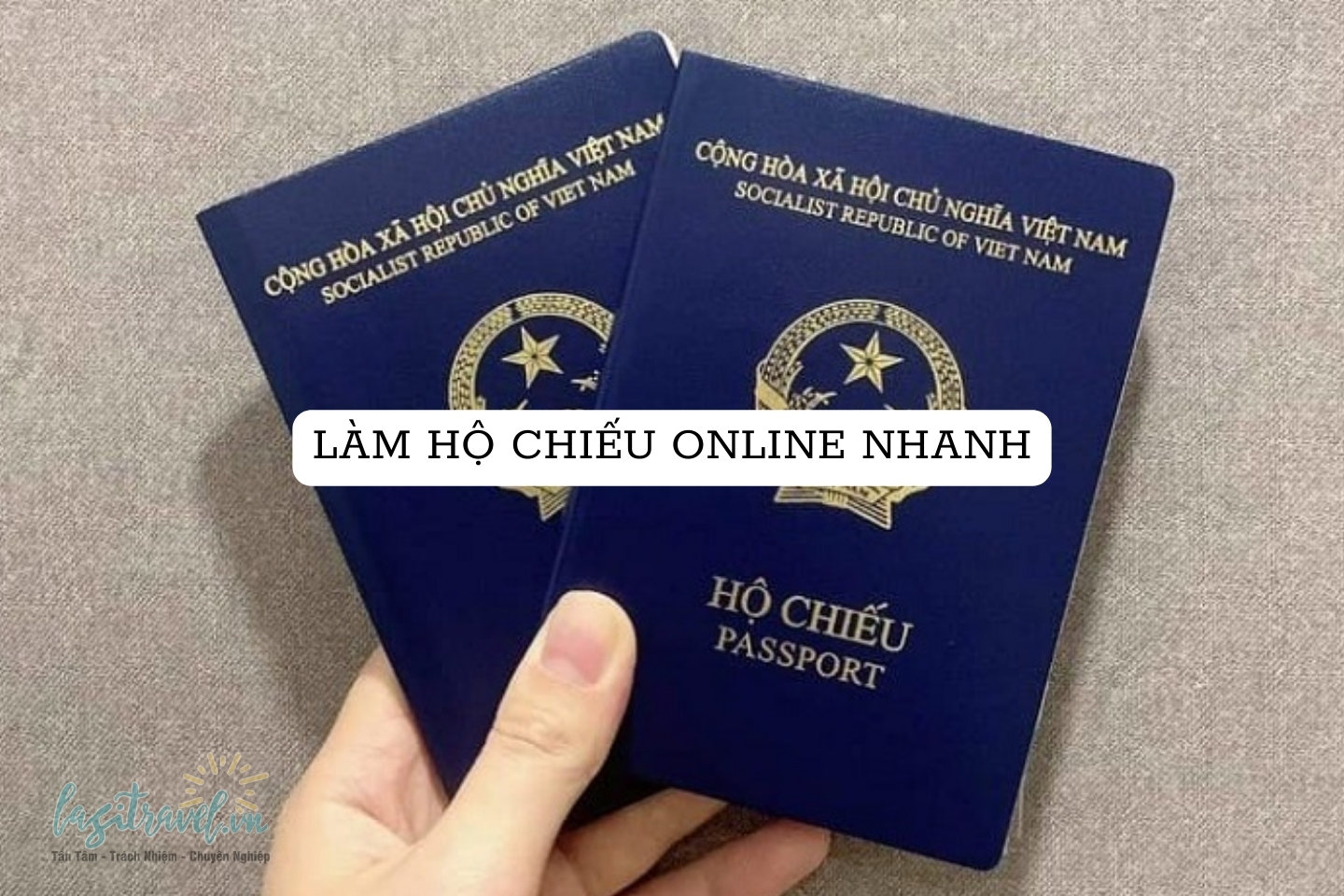 Dịch vụ làm hộ chiếu online nhanh