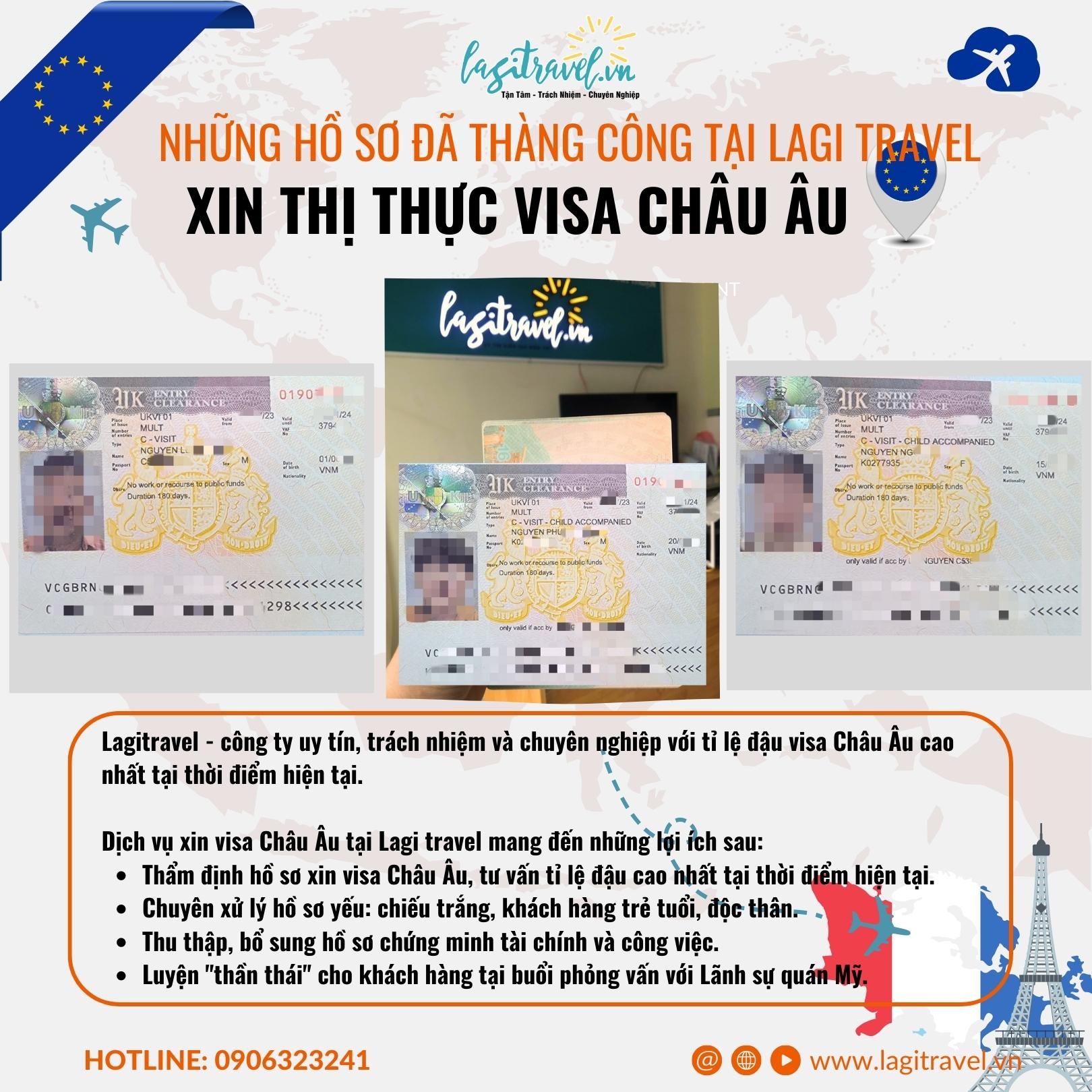  Kính Gửi Đến Quý Khách Hàng Hình Ảnh Khách Hàng Đậu Visa CHÂU ÂU Thành Công Tại Lagi Travel