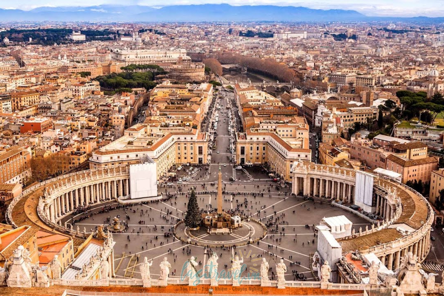 Vatican - quốc gia nhỏ nhất Thế Giới