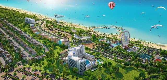 (NovaWorld Phan Thiết, nơi tổ chức Lễ khai mạc Năm Du lịch quốc gia 2023; Ảnh: Nguyên Vũ)