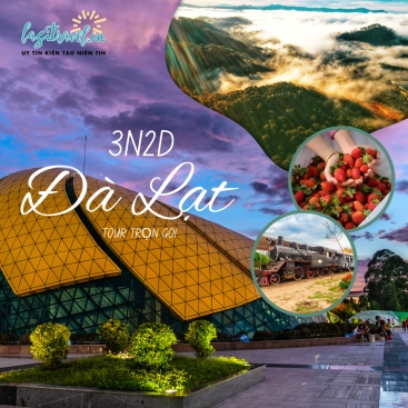 Đà Lạt: Cầu Đất - Ga Đà Lạt - Dinh I - Nhà thờ Con Gà